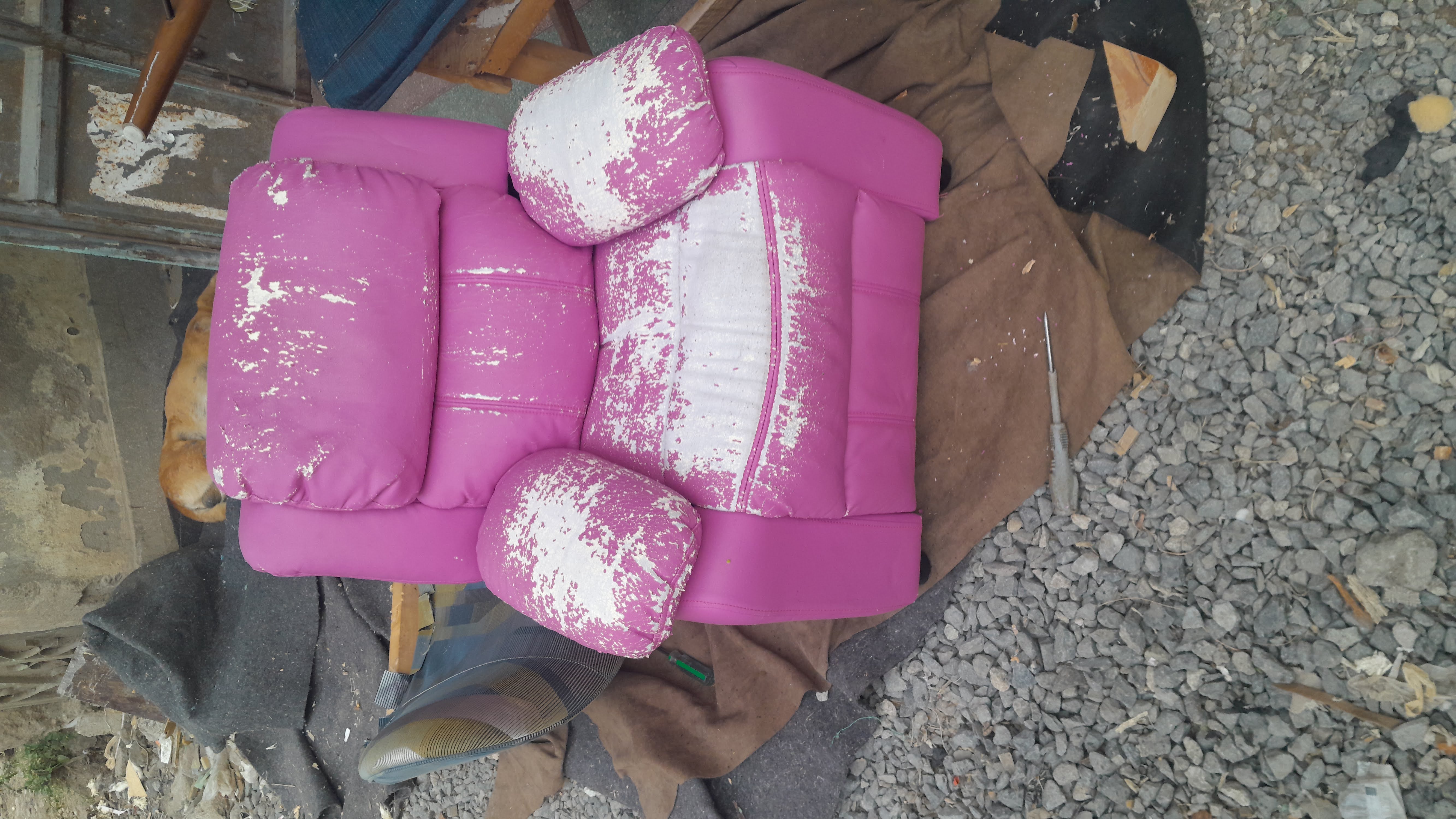 Recliner Sofa Before 1
